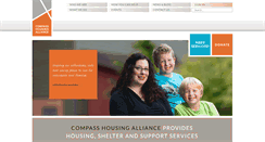 Desktop Screenshot of compasshousingalliance.org